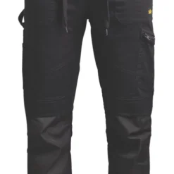 Site Tesem Multi-Pocket Work Trousers Black 38" W 32" L