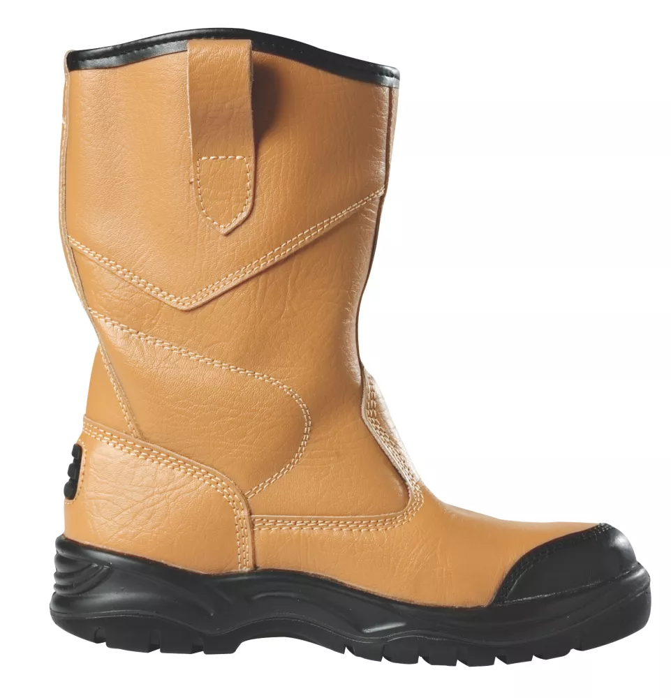 Site Gravel Safety Rigger Boots Tan Size 6 6 Site Gravel Safety Rigger Boots Tan Size 6 - Image 4