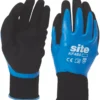 Site 460 Fully-Coated Latex Grip Gloves Blue / Black Large -Home Tools Sales 2024 940FR P