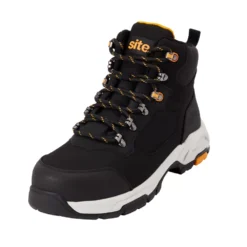 Site Stornes Safety Boots Black Size 8