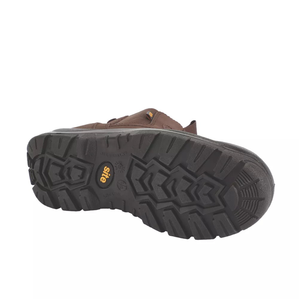 Site Merrien Safety Dealer Boots Brown Size 7 5 Site Merrien Safety Dealer Boots Brown Size 7 - Image 3