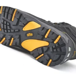 Site Fortress Safety Boots Black Size 8 -Home Tools Sales 2024 9604V A2