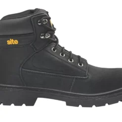 Site Marble Safety Boots Black Size 8 -Home Tools Sales 2024 9659H A3