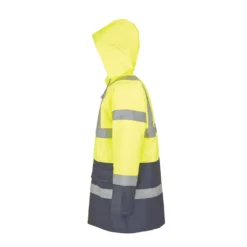 Site Shackley Hi-Vis Traffic Jacket Yellow/Navy XX Large 60" Chest -Home Tools Sales 2024 967XR A4