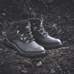 Site Onyx Safety Boots Black Size 9 -Home Tools Sales 2024 98660 A1