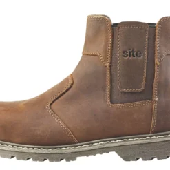 Site Mudguard Safety Dealer Boots Brown Size 10 -Home Tools Sales 2024 9955D A2